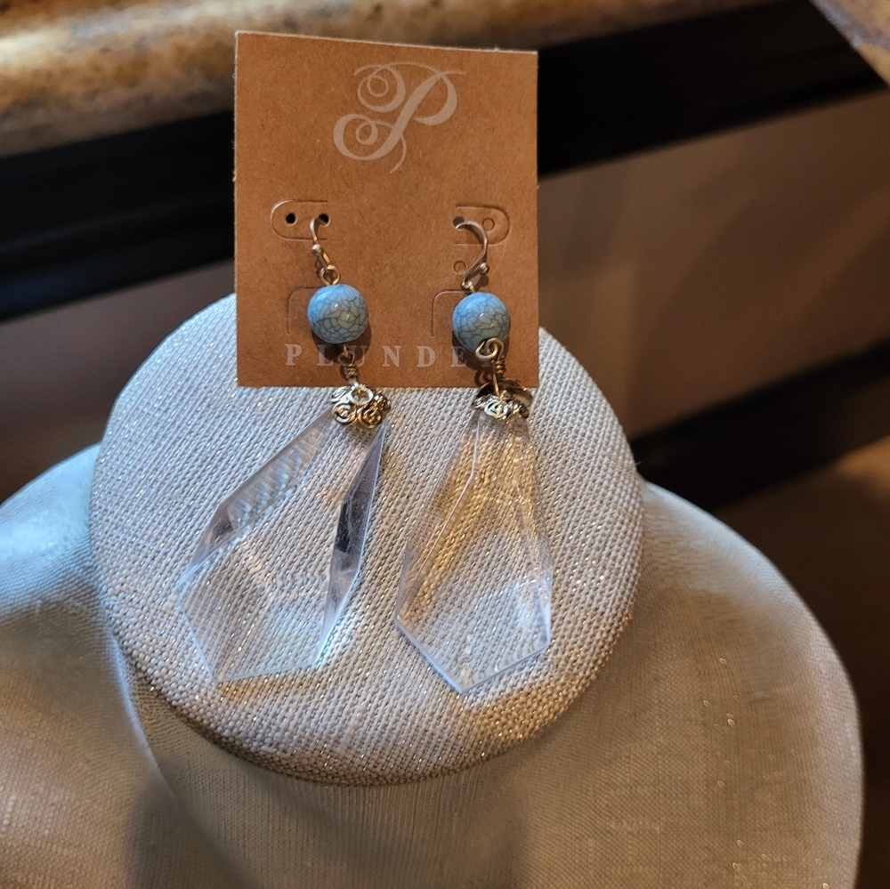 Plunder design earring set